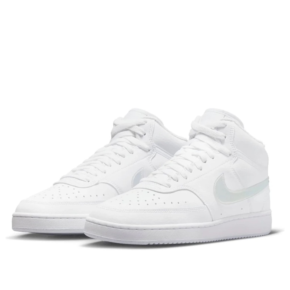 Nike Court Vision Mid White/Football Grey/Multicolor (iridescent) W8
